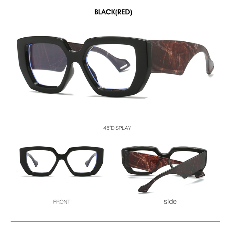 Wholesale Irregular Polygon Glasses Frame